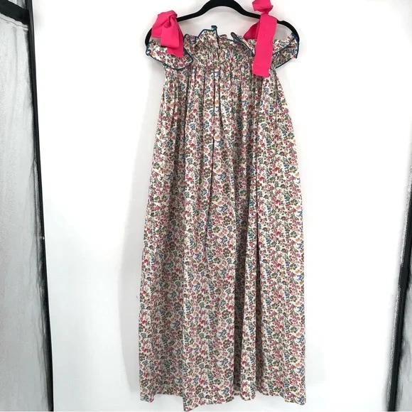 CASEY MARKS Jaime Dress in Summer Orchard 100% Cotton Sundress NYC Floral Fruits - Picture 8 of 9